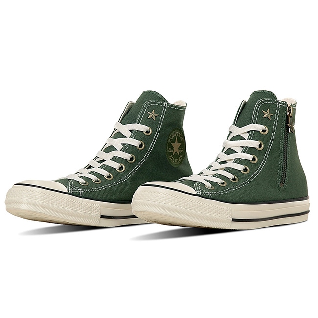 コンバース オールスター スタージップ HI レディース スニーカー ハイカット 履きやすい サイドジップ おしゃれ