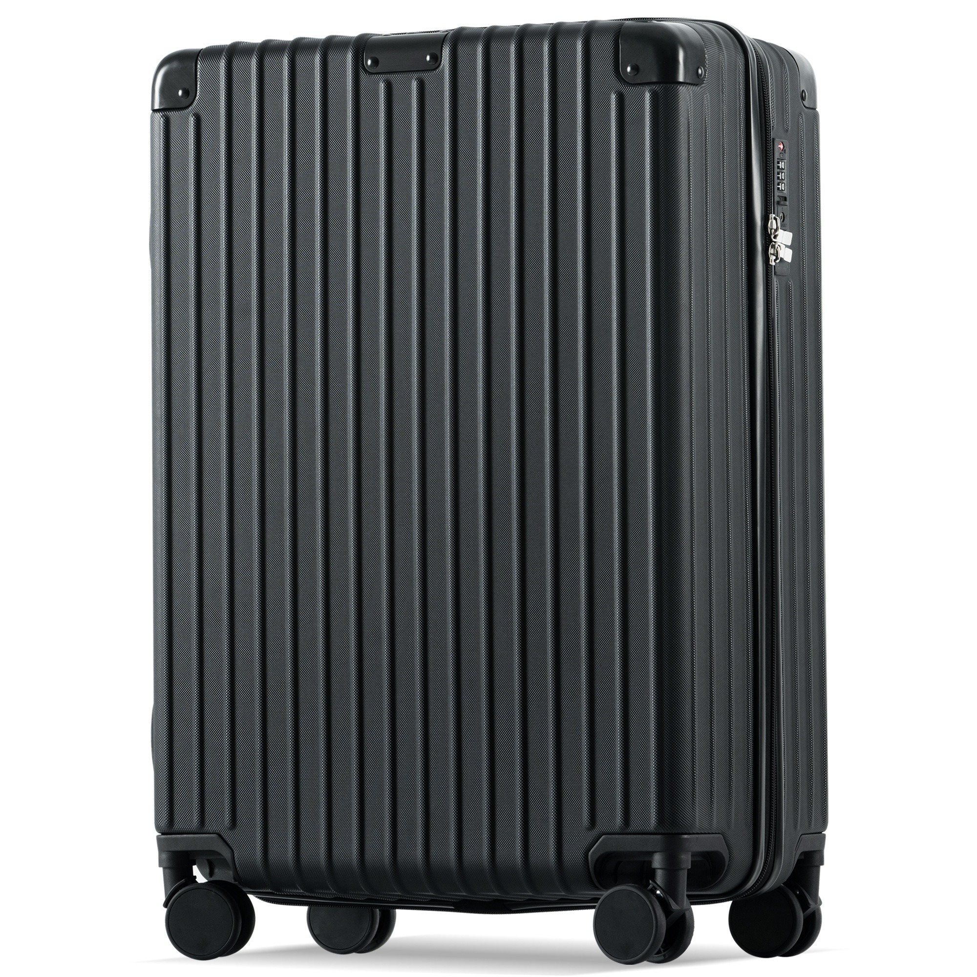 【国内即発送】178 スーツケース Sサイズ キャリーケース キャリーバッグ Sサイズ ストッパー付き アルミコーナーパッド 機内持ち込み 2日~3日 大容量超軽量 軽い おしゃれ かわいいダブルキャ