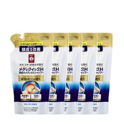 メディクイックH頭皮のメディカルシャンプー280ml[5個セット]詰め替え用