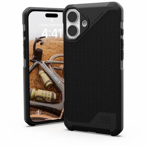 プリンストン iPhone 16 Plus用 METROPOLIS LT ケブラーブラック UAG-RIPH24LB-FLTM-KB