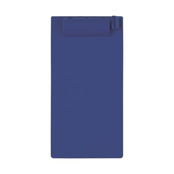 セキセイ クリップボード 伝票サイズタテ SSS-2059P-15ネイビーブルー 1セット(20枚)