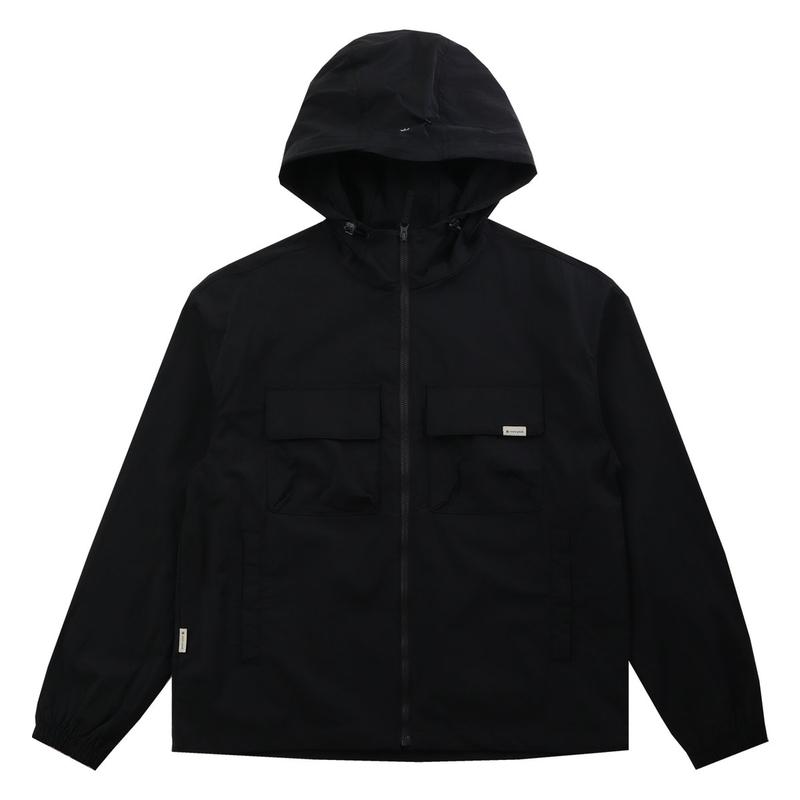 女性ルートポケットウインドブレーカーS26MWRWB61 BK