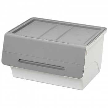 収納ケース フロック ワイド30深型 2個組 fr-W30-2 サンドグレー/GY