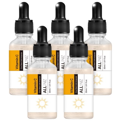 オールニーズシカ幹細胞皮膚ビタミンCアンプル30ml 5個
