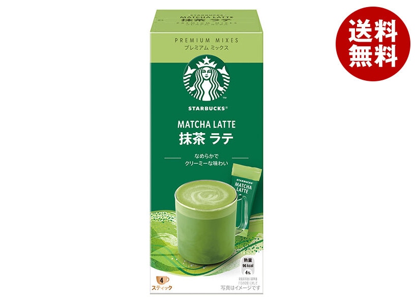 ネスレ日本 スターバックス プレミアム ミックス 抹茶ラテ (24g＊4P)＊24箱入＊(2ケース)