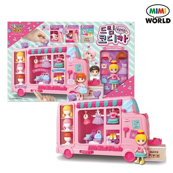 リトルくるくる ドリームコーデカー / コーデ遊び 人形クローゼット