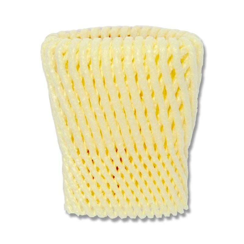 （まとめ買い）シモジマ HEIKO 緩衝材 ネットキャップ W-90 Y 100枚 幅80x長さ90mm 梱包用品 004711738 [x3セット]