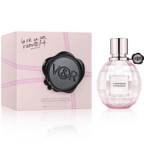 【訳あり】 ヴィクター＆ロルフ フラワー ボム ラヴィアン ローズ EDT オードトワレ SP 50ml 【箱不良】 香水 VIKTOR＆ROLF