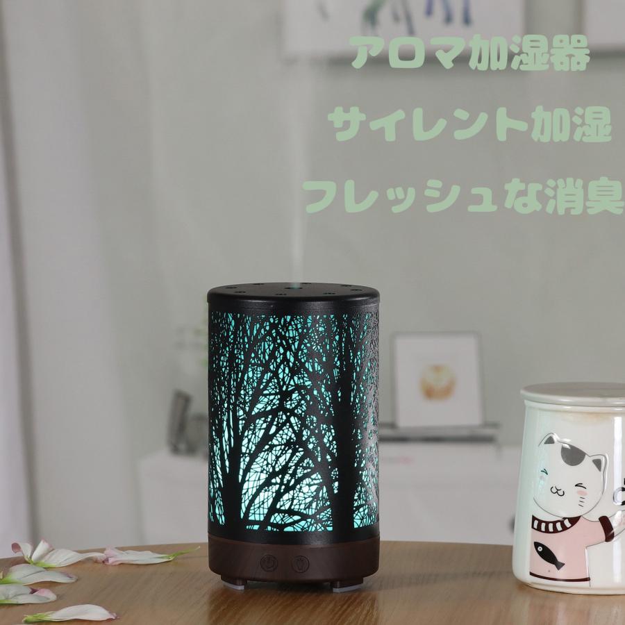 加湿器 超音波式 アロマ 連続3時間加湿 0.5L おしゃれ おすすめ 卓上 抗菌 フィルター ディフューザー 静音 省エネ
