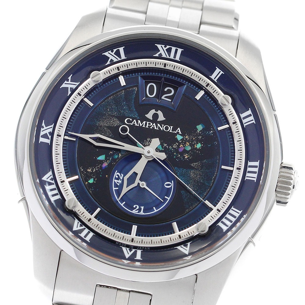 シチズン CITIZEN NZ0000-58L/Y513-A1BG501 カンパノラ メカニカルコレクション 漆文字盤 自動巻き メンズ 良品 箱・保証書付き_899649【中古】