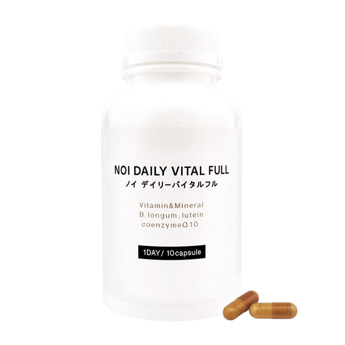 noi デイリーバイタルフル　マルチビタミンミネラル ビフィズス菌 ルテイン コエンザイムQ10
