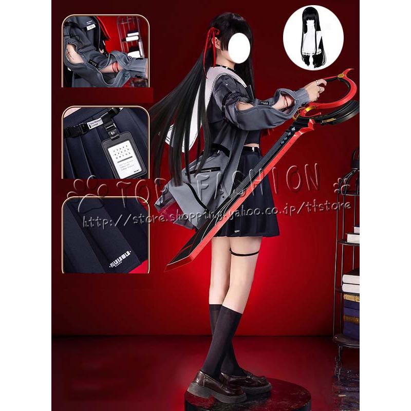 【品質良い 大好評中】鳴潮 風 千咲 Chisa コスプレ衣装 ウィッグ 靴 道具 cosplay コスチューム ハロウィン クリスマス