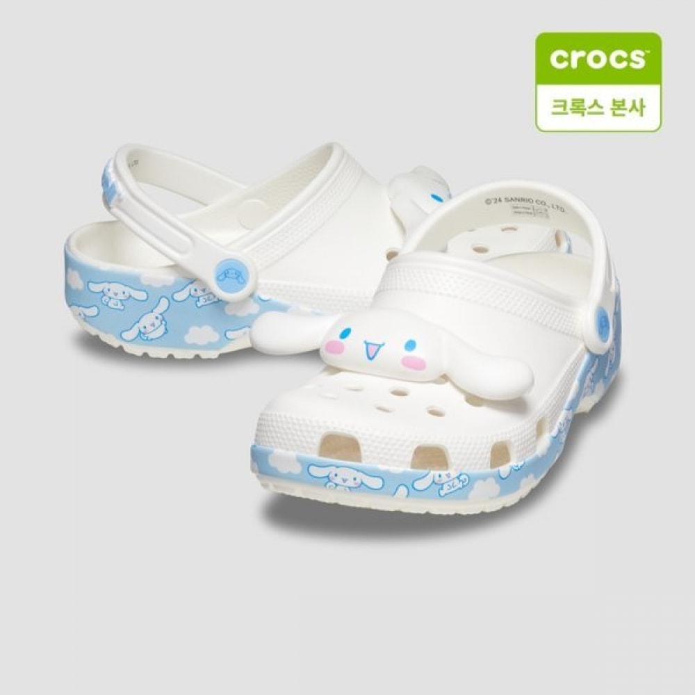 クロックスガレリアクロックスヘッドクォーターシナモロールクラシッククロッグ 210343-90H