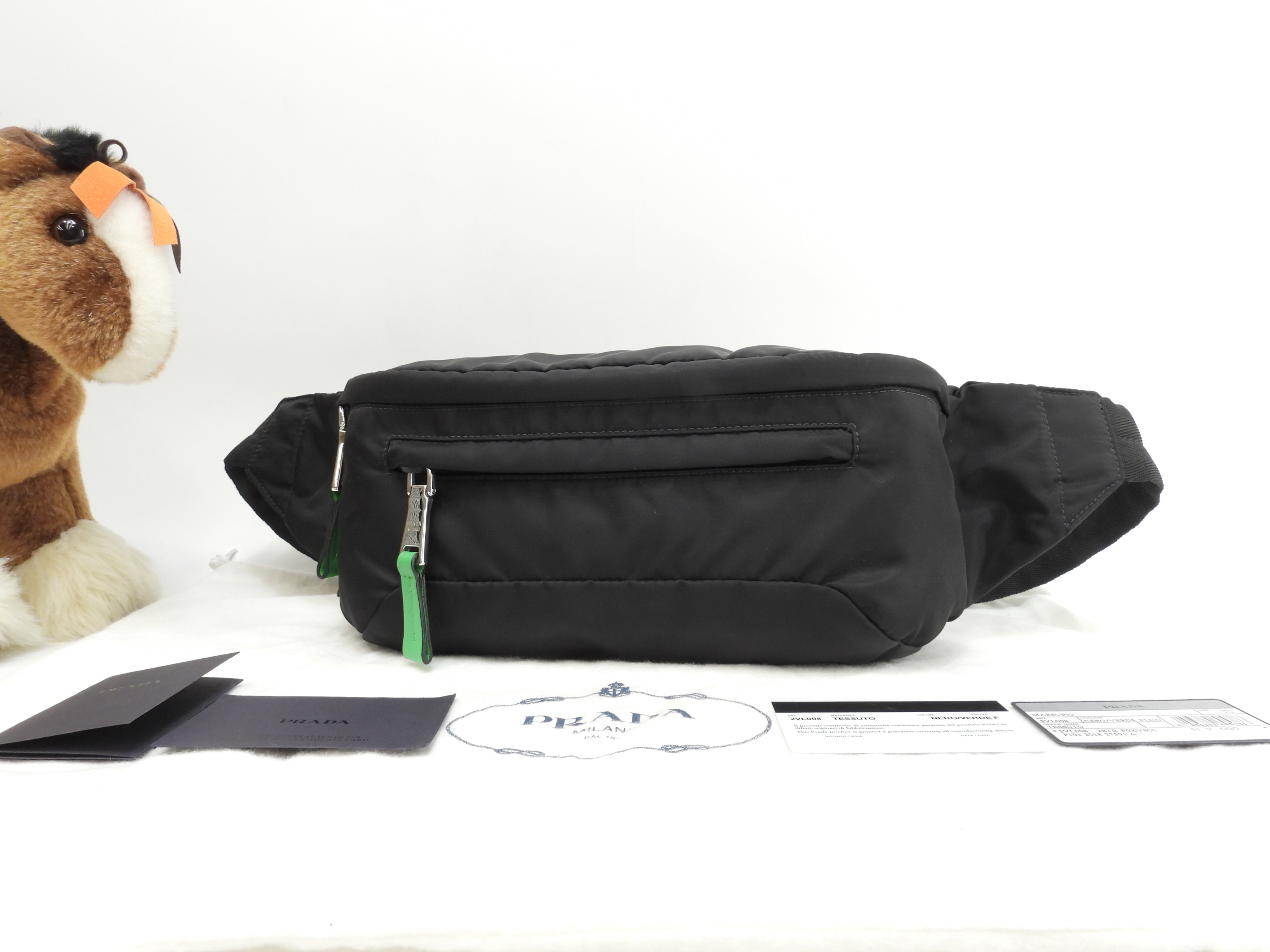 ボディバッグ ナイロン 黒 ウエストバッグ ヒップバッグ バムバッグ 2VL008@164 3