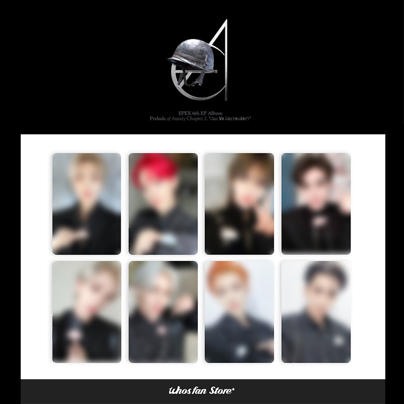 (8種セット) EPEX 6集 EP Album - CHAPTER 2. ‘Can We Surrender’ [WhosfanStore Photocard]