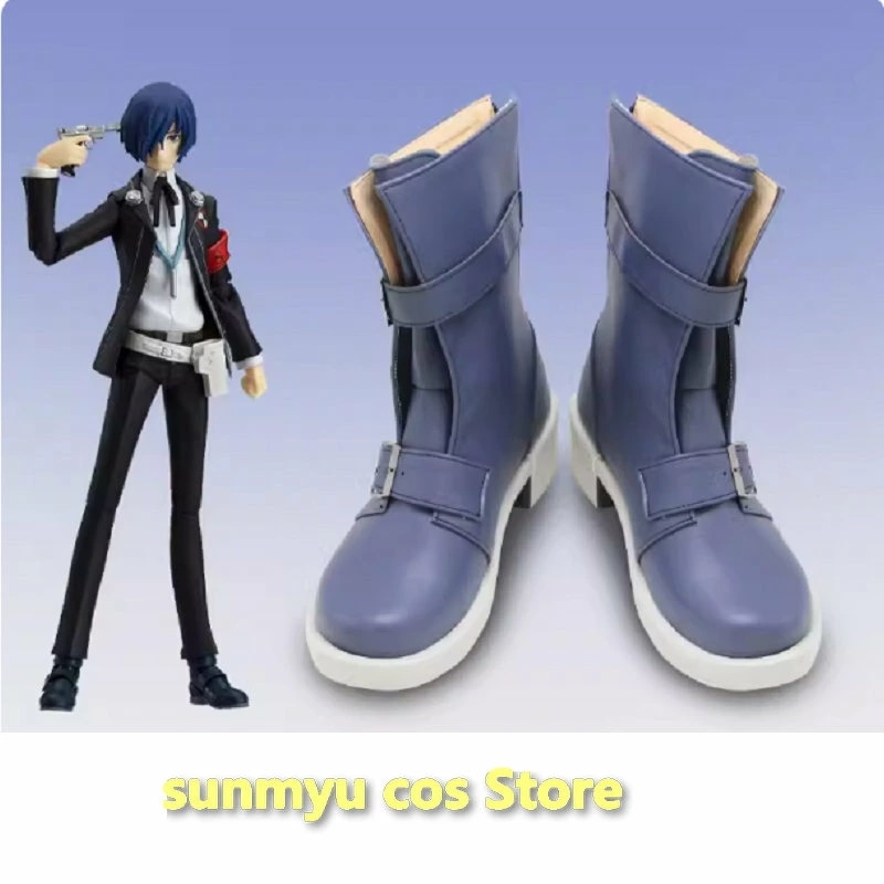 P3R ペルソナ3 結城 理 コスプレ靴 ブーツ　オーダーメイド可能