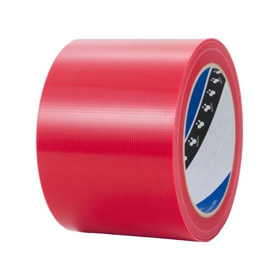 Pカットテープ養生用 幅75mm×25m 赤 24巻 寺岡 NO.4140