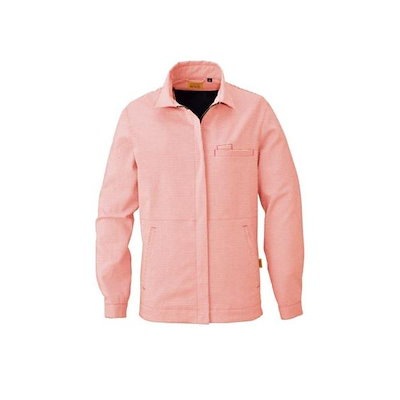 4930269129319 SMART WORK WEAR SW119 レデイースギンガムジヤケツト 色：イングリツシユルージユ サイズ：L 4930269129333 SMART WORK WEAR SW119 レデイースギンガムジヤケツト