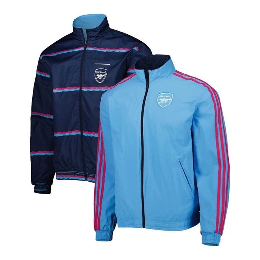 2223アーセナルトレーニングスーツ外観服ジャージの男子長袖のウィンドブレイカーサッカーユニフォーム秋と冬のスポーツウェア