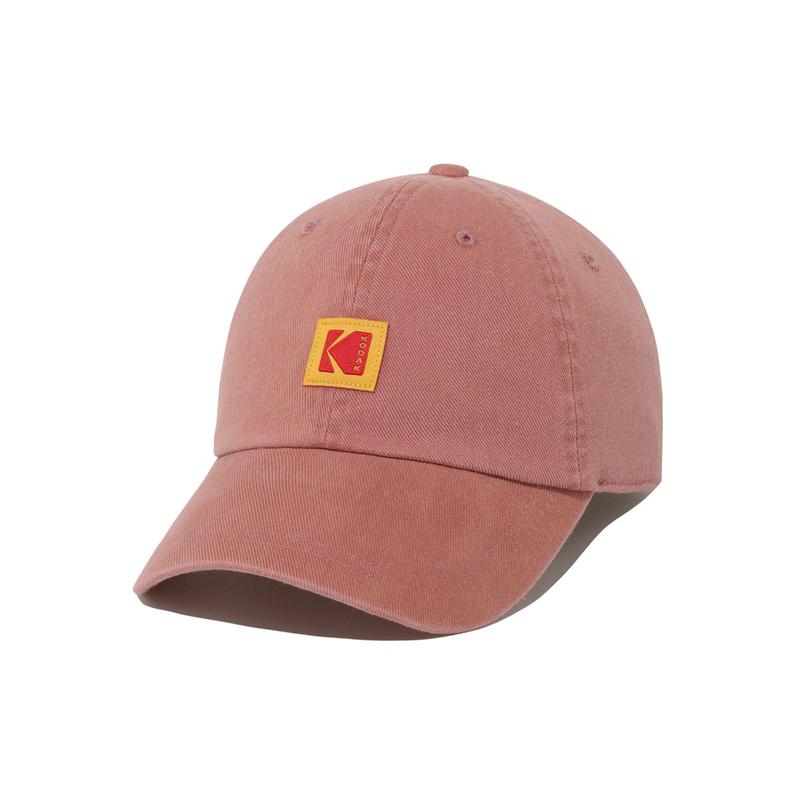 [公式]リラックスフィット スクエアロゴ ボールキャップ D.PINK