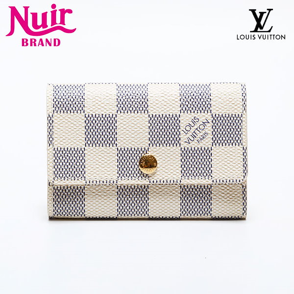 美品　LOUIS VUITTON マルチカラー4連キーケース　ホワイト LOUIS VUITTON ルイヴィトン ミュルティクレ4 モノグラム・マルチ