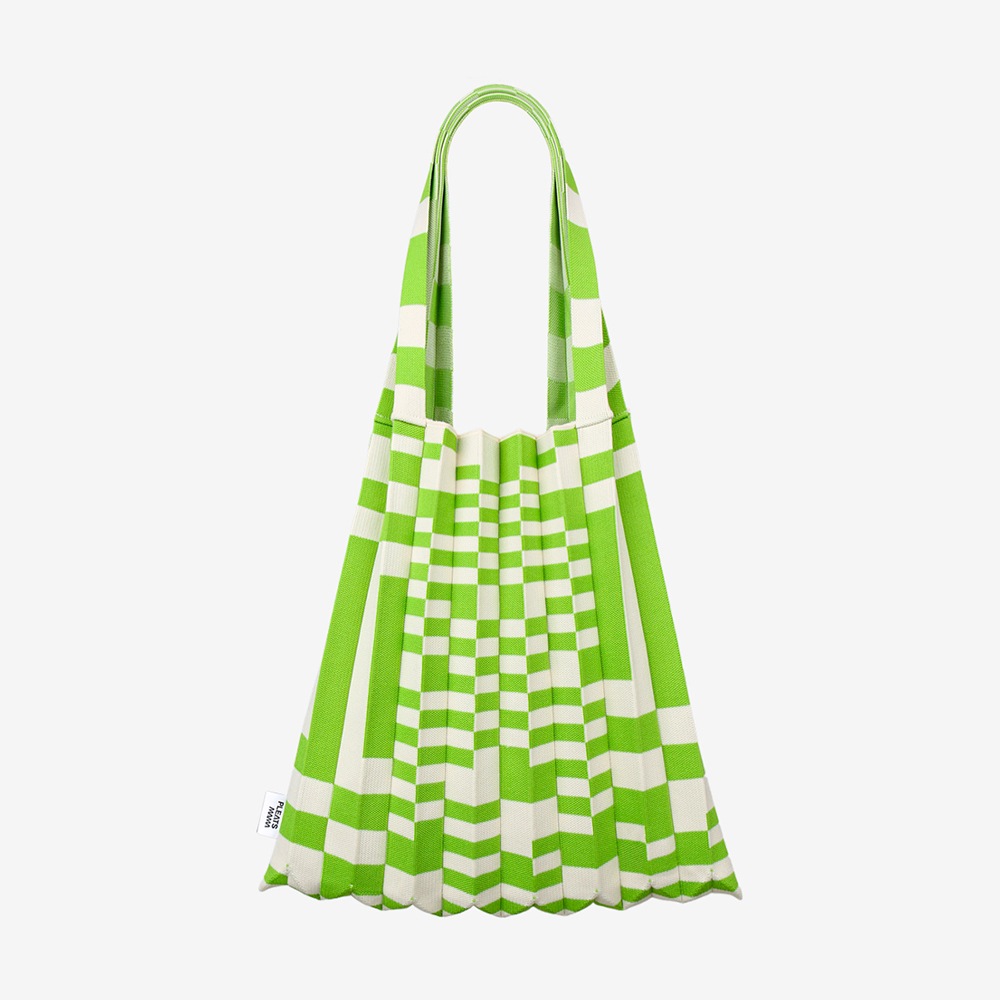 ショルダーバッグ グリッドグリーン
