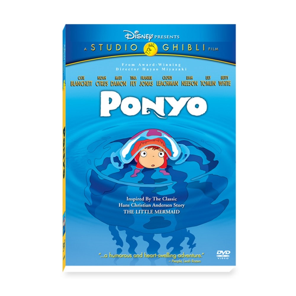Ponyo DVD 2種セット(英語ダビング/字幕)
