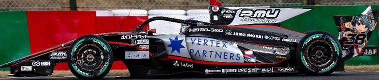 スパーク 1/43 VERTEX CERUMO・INGING SF23 No.38 VERTEX PARTNERS CERUMO・INGING TRD 01F Super Formula 2024 阪