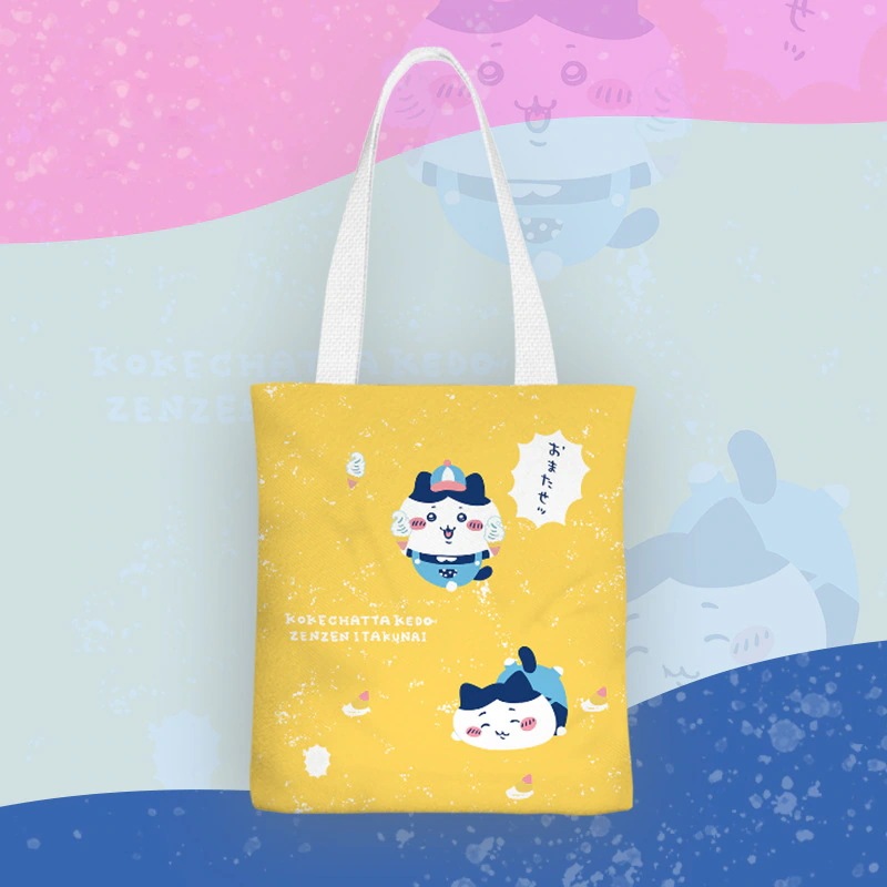 Qoo10] ちいかわ トートバッグ ハチワレ うさぎ : バッグ・雑貨
