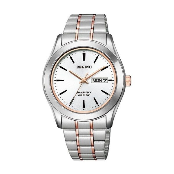 (シチズン) KM1-237-91 レグノ ソーラーテック腕時計 (メンズ)