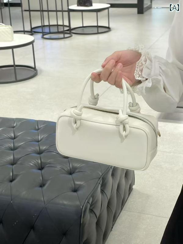 レディース バッグ カジュアル CHARLES &amp KEITH 25 サマー スモール CK 230271574 クリーム ソフト ハンドル クロス ボディ ボストン バッグ