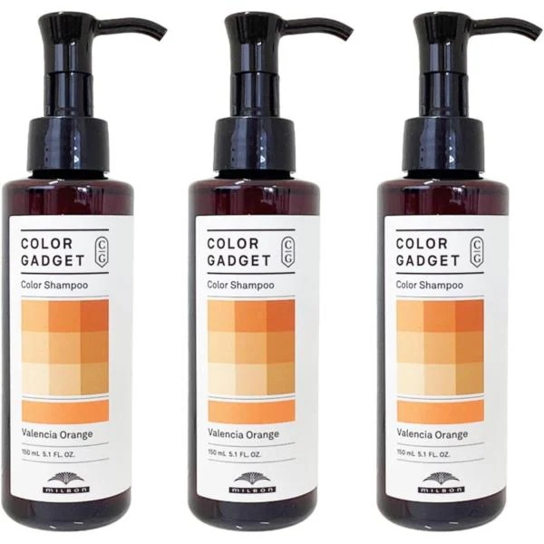 カラーガジェット カラーシャンプー バレンシアオレンジ 150ml 3本セット