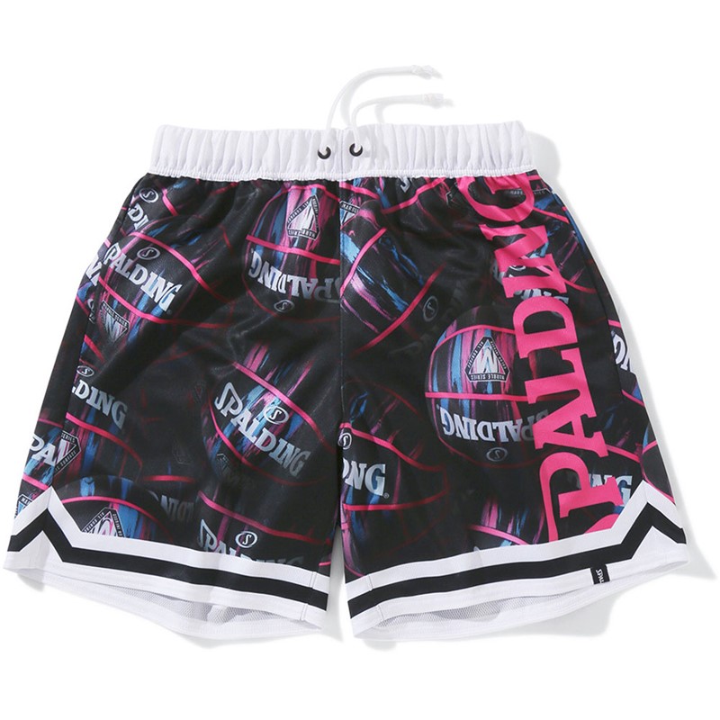 プラクティスパンツ ボールプリント バスケット プラクティクスパンツ (smp23015-2000)