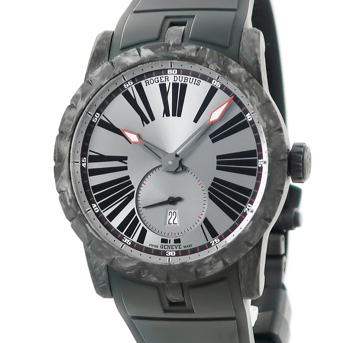 エクスカリバー42 カーボン DBEX0509 自動巻き メンズ スモセコ グレー ローマン 3年保証