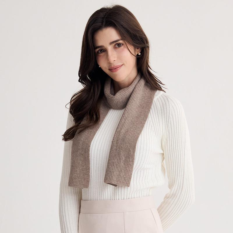 カシミヤ混紡マフラー FKI508I