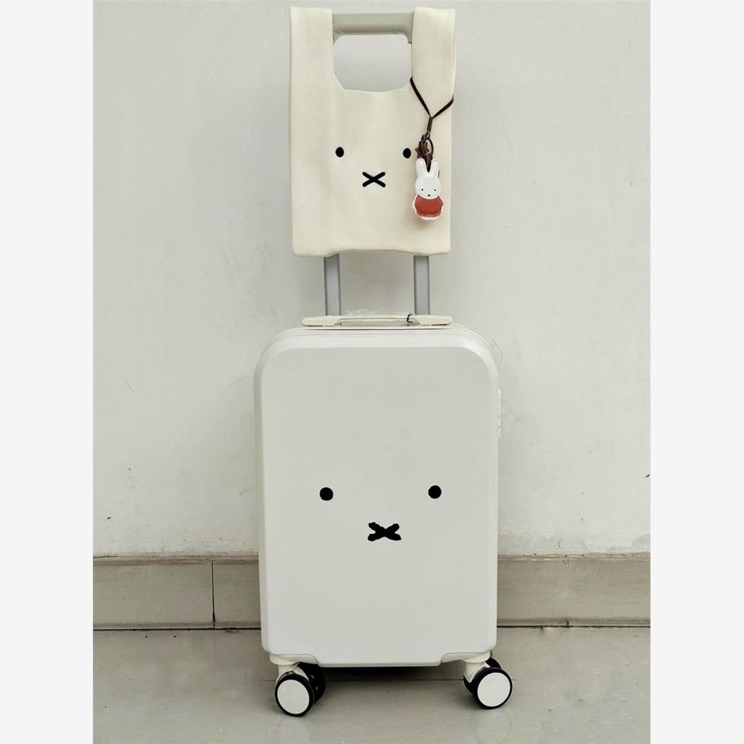 新発売！可愛いミッフィー小型スーツケース - 旅行・出張に最適なラゲージスーツケース 機内持ち込み