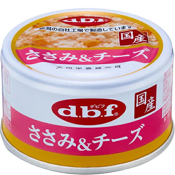 デビフ 粗挽きタイプ ささみ&チーズ 85g×24缶