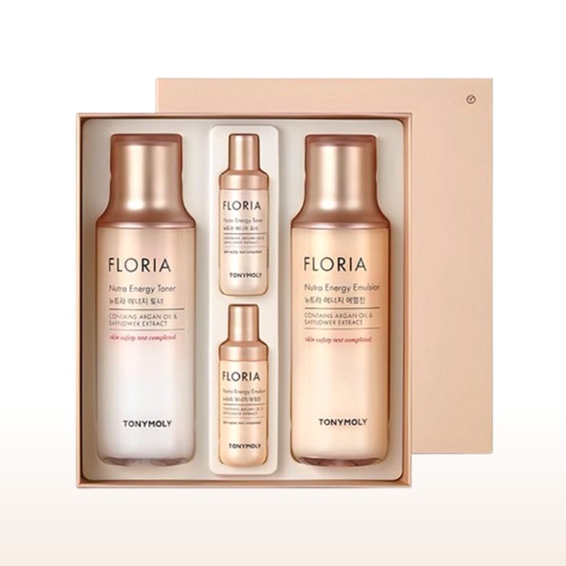 [スキンケア 2種企画セット] 韓国人気 フローリア ニュートラ エネルギー 2点セット トナー150ml(+20ml)+エマルジョン150ml(+20ml)