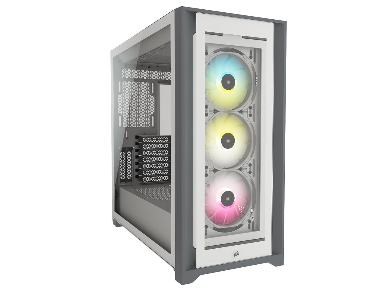 iCUE 5000X RGB Tempered Glass CC-9011213-W