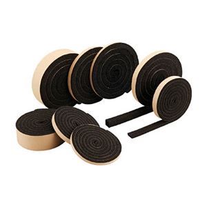 （まとめ）気密防水パッキンテープ 15mmx10mmx2m TWST-1510 1巻[x10]