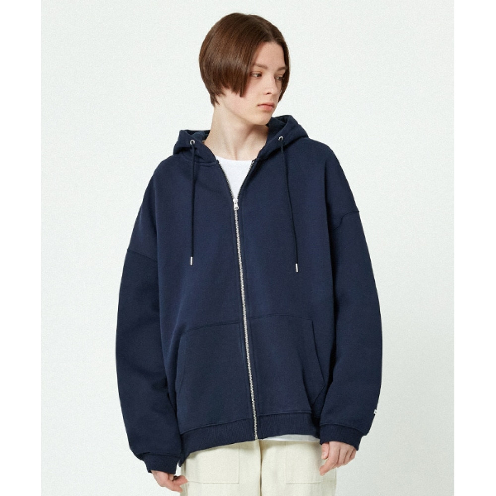 MINIMALPROJECT ピッチスキンオーバーフィットフード集業 MZT101 [NAVY]