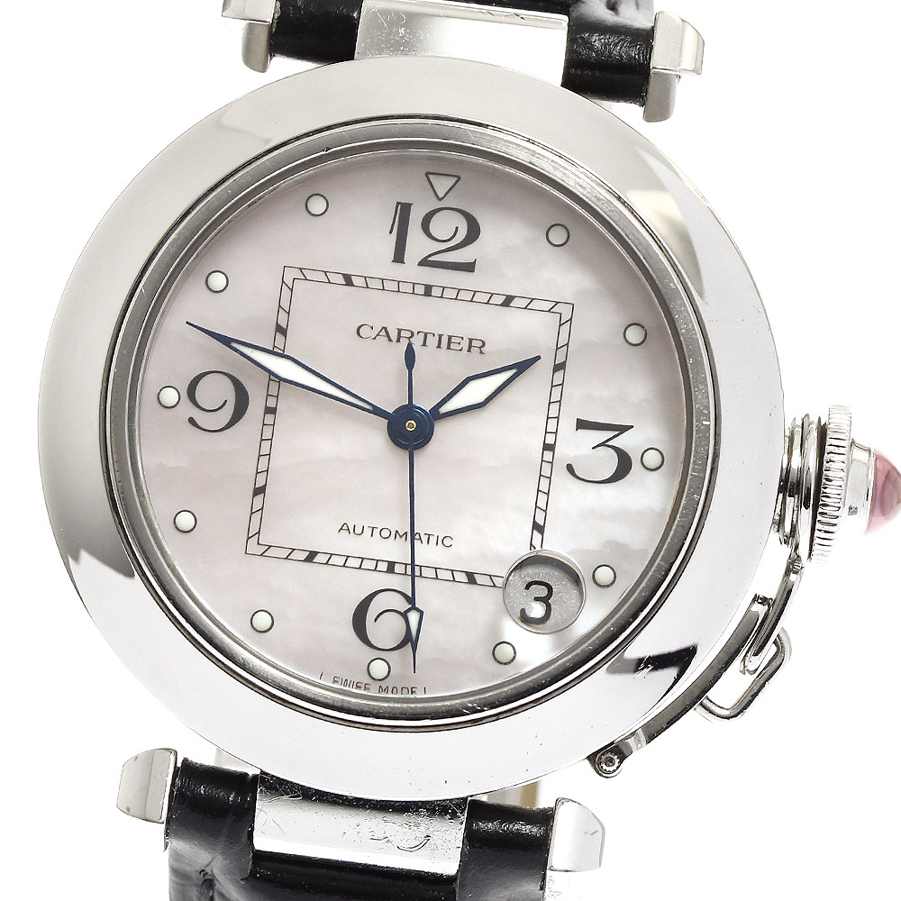 カルティエ CARTIER W3106499 パシャC Xmas限定 2003年 自動巻き レディース 保証書付き_882587【中古】