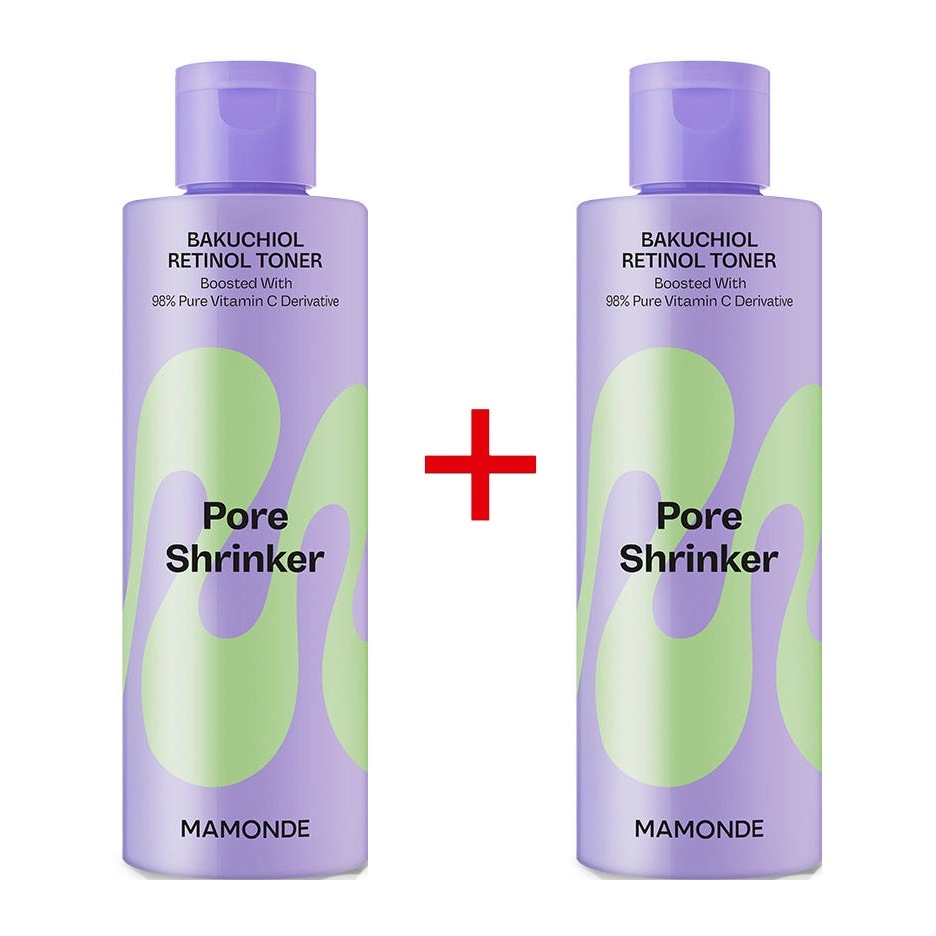 [1+1]NEWポア シュリンカー バクチオール レチノール トナー200ml+200ml