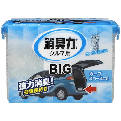他サイト： クルマの消臭力BIG 消臭芳香剤 車用 ウォータリースカッシュ 12373 エステー [車内 カーアの商品画像