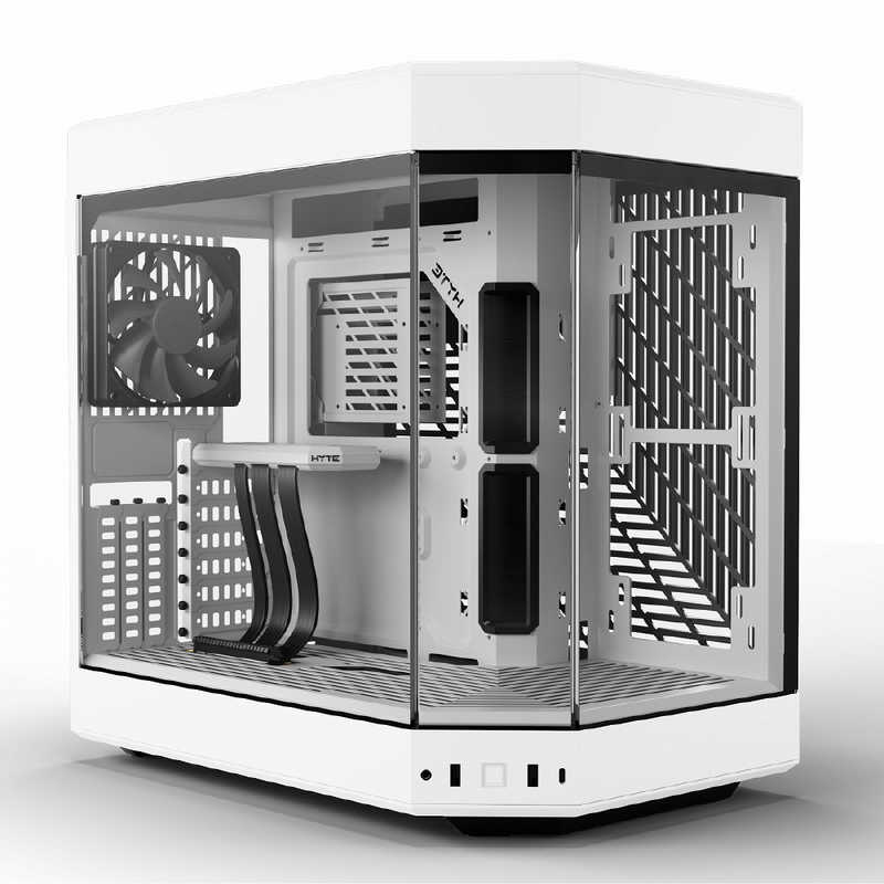 HYTE　PCケース［ATX /Micro ATX /Extended ATX /Mini-ITX］スノーホワイト　Y60SnowWhite