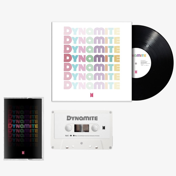 (未開封新品) 防弾少年団 VINYL LP DYNAMITE + CASSETTE ダイナマイト LP + カセット