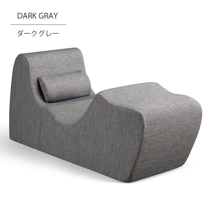 ZINUS JAPAN(ジヌス) ZJ-USCGCD Zero Gravity くつろぎチェア ダークグレー 幅58*長さ150cm ラウンジチェア(ダークグレー) ZJUSCGCD