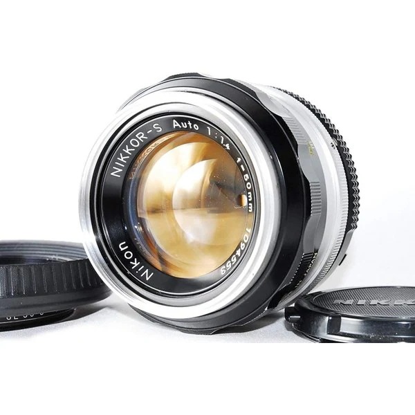 【中古】ニコン Nikon MFレンズ NIKKOR-S Auto 50mm F1.4 非Ai