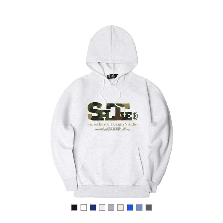 CAMO SPLTV 起毛 フード Tシャツ HOODIE (GPH4-5SP168)