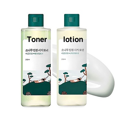 [ソナムジンジョン シカトナー 250ml + シカローション 250ml] ニキビケア 敏感肌用 保湿 トラブルケア 韓国コスメ